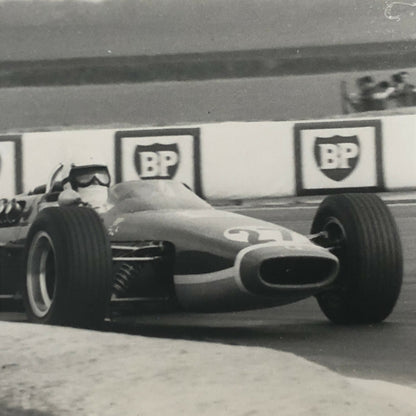 Vintage Racing Car Photo Photograph Print - Grand Prix 1968 McLaren ? 