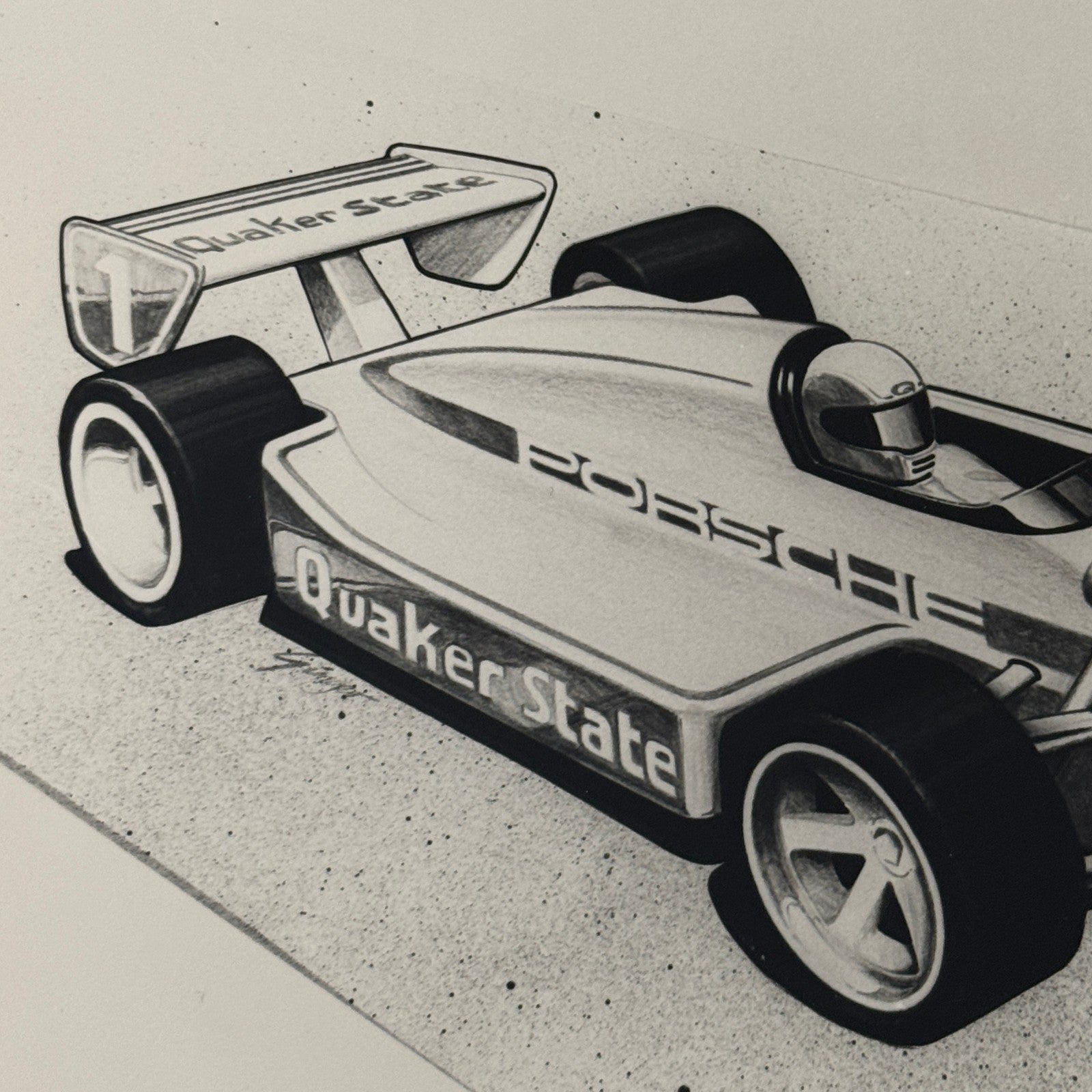 Porsche Quaker State Indy Racing Car Photo Photograph Print