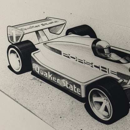 Porsche Quaker State Indy Racing Car Photo Photograph Print