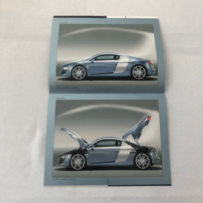 2003 Audi LeMans Concept Car Prototype Press Kit Brochure Photo CD R8 GERMAN