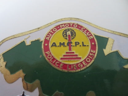 1960 Rallye International Police Gendarmerie Car Club Rally Badge Emblem