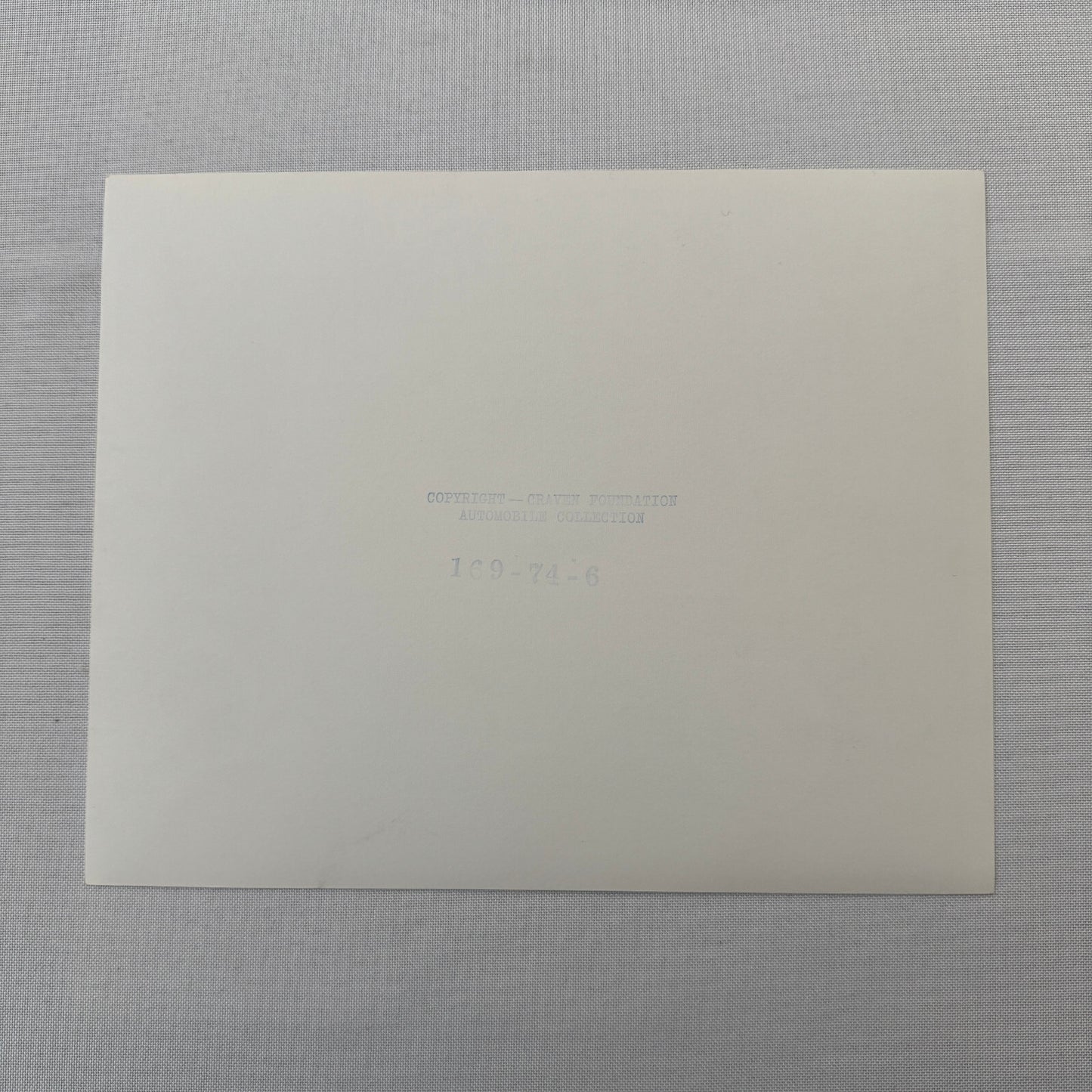 1921 Marmon Speedster Car Photo Photograph Print Craven Foundation Collection