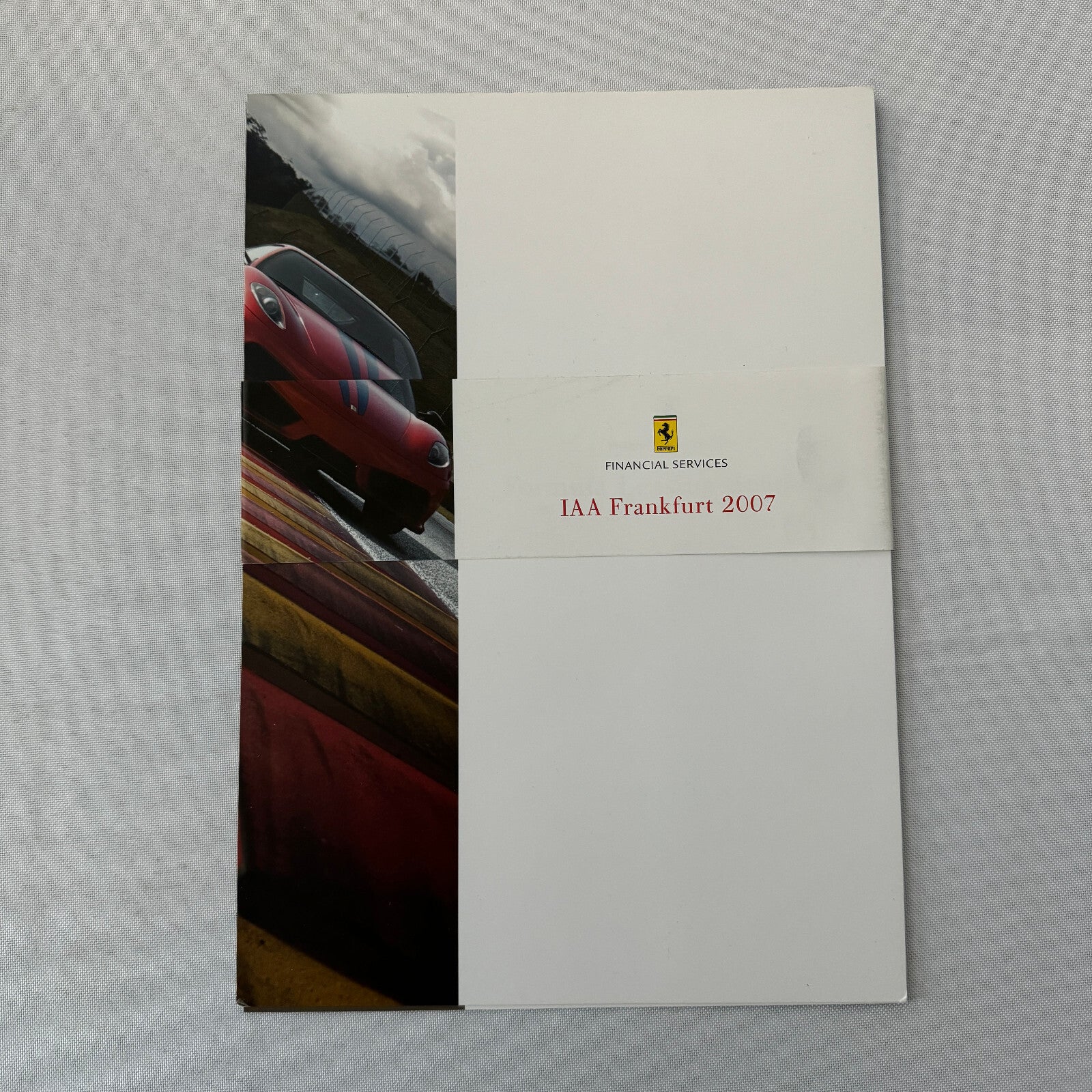 Ferrari Financial Services Formula Leasing Sales Brochure Catalog Advertising