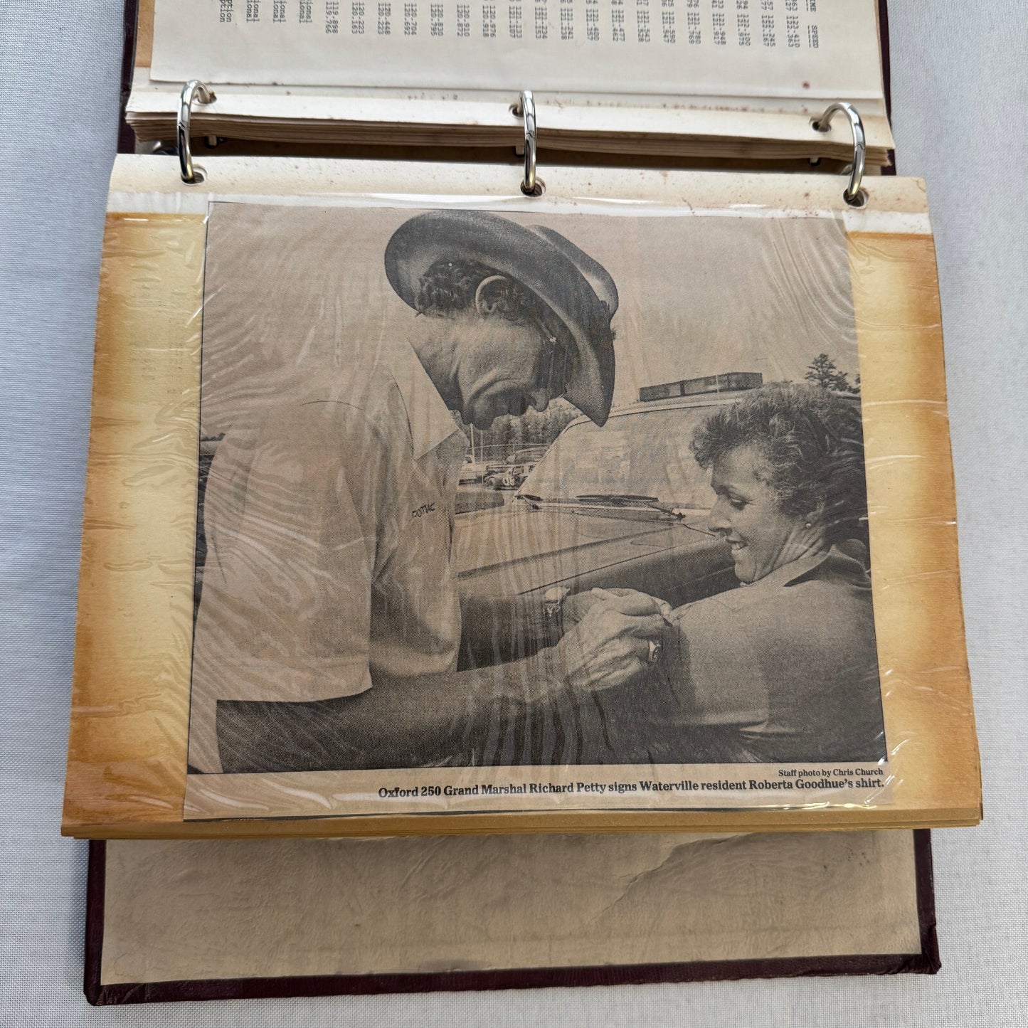 1990 Stock Car Racing Scrapbook Stockcar NASCAR Vintage Over 100 Photographs