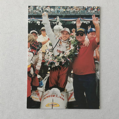 1999 Indanapolis Motor Speedway Indy 500 Racing Postcard Post Card Kenny Brack +