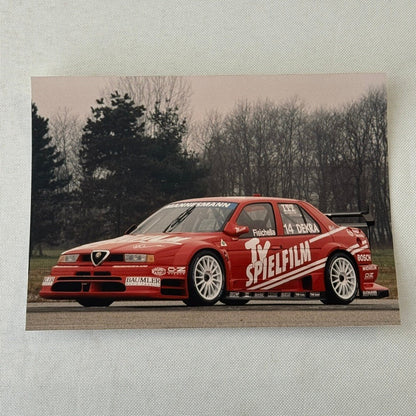 1996 Alfa Romeo 155 V6 ITC Racing Press Kit Brochure Photos Martini FRENCH