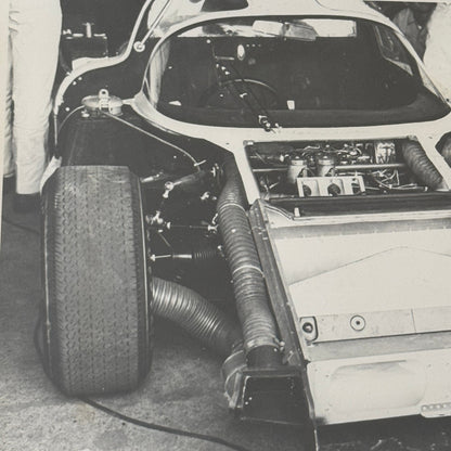 Vintage Racing Photo Photograph Car Motorsport 1966 Nurburgring Race