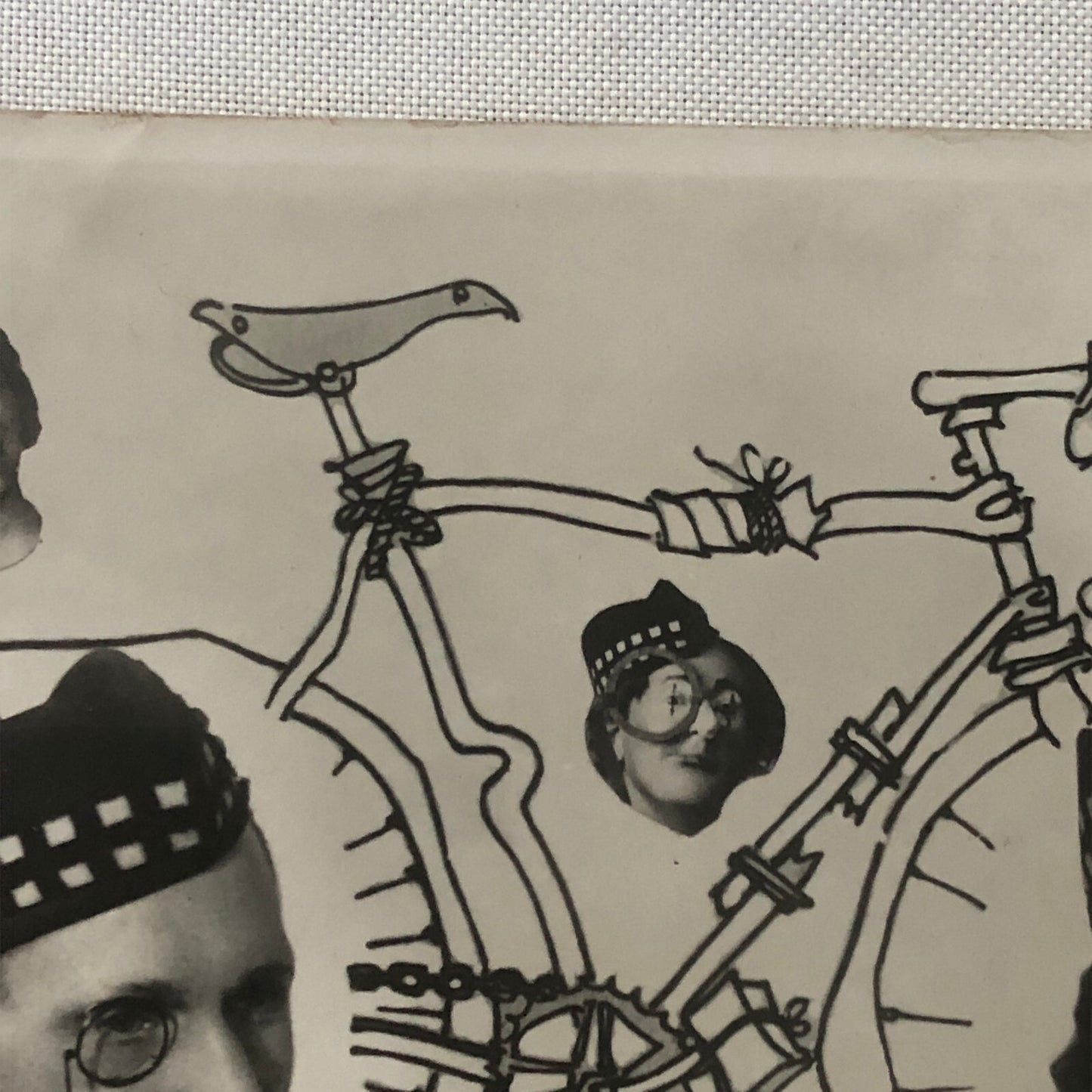 Circus Performer Bicycle Act Photo Photograph Vintage Oldemira Facchini