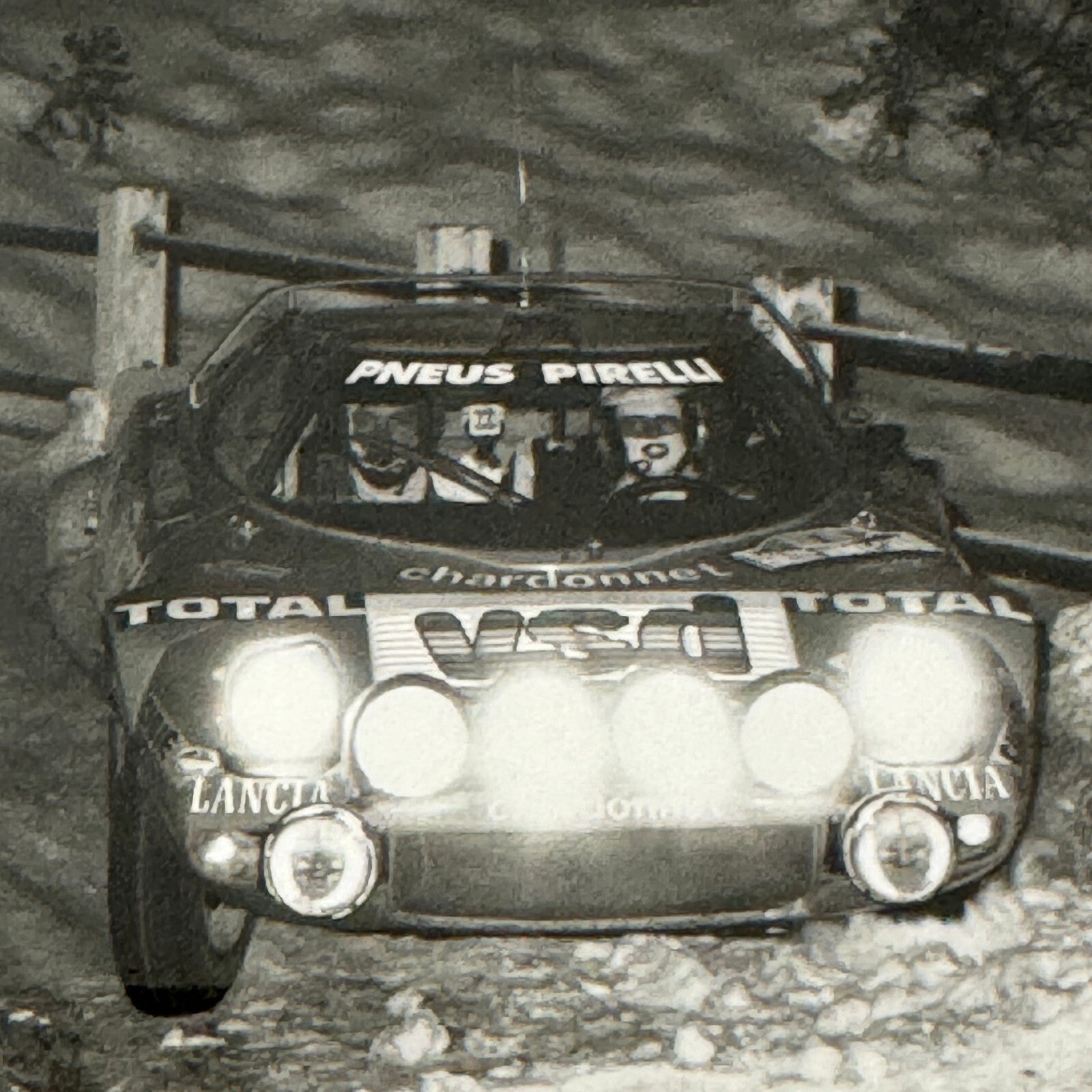 1980 Rallye Monte Carlo Press Photo Photograph DPPI Lancia Stratos HF Car