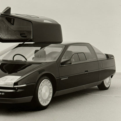 Nissan NX-21 Concept Car Prototype Photo Photograph Lot 2x Nissan NX21 NX 21