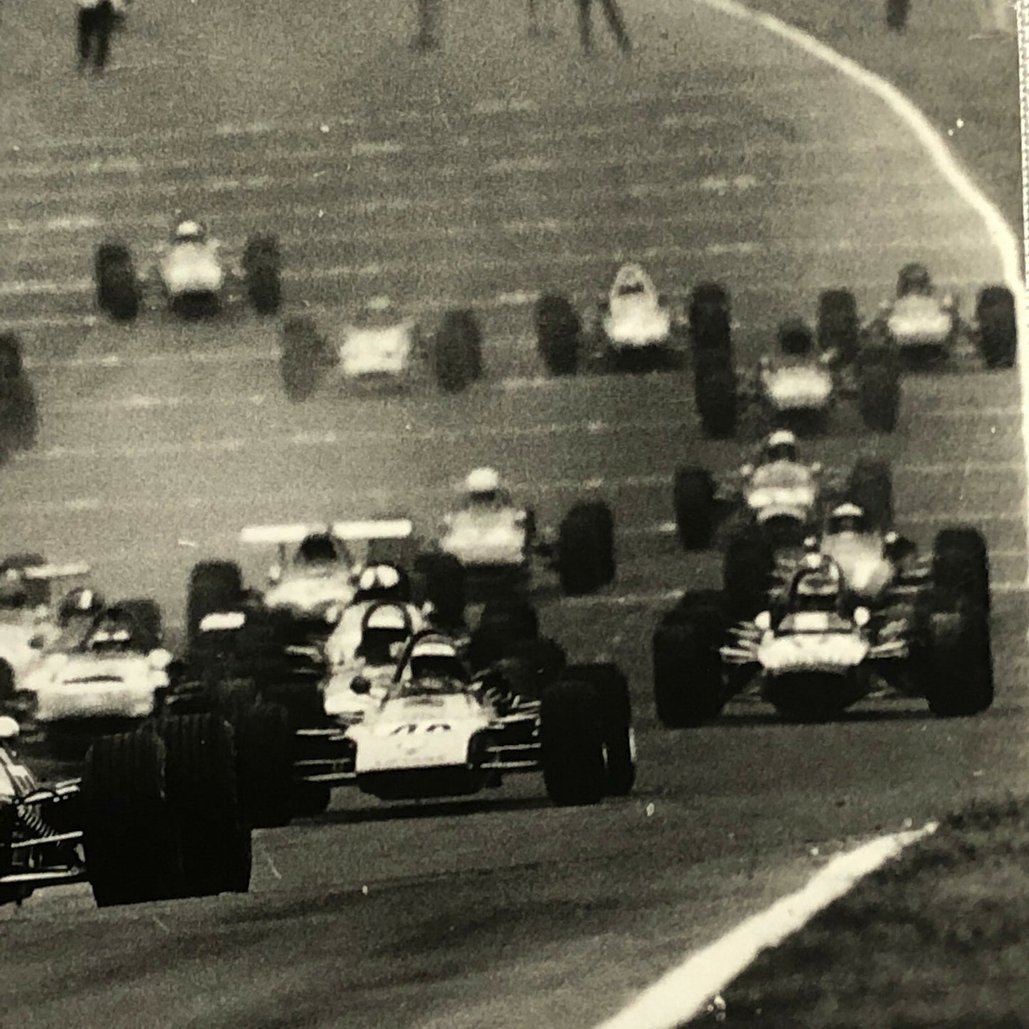 Vintage Grand Prix Car Racing Driver Photo Photograph - Toni Temburg