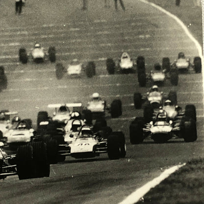 Vintage Grand Prix Car Racing Driver Photo Photograph - Toni Temburg