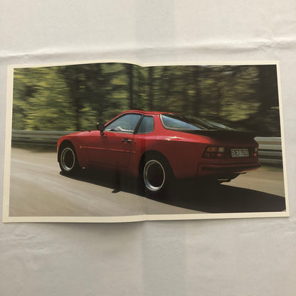 Porsche Sales Brochure Catalog 924 944 911 SC 911SC 911 Turbo 928S 928 S GERMAN