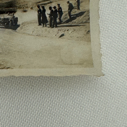 Vintage Racing Car Photo Photograph Early Automobile Motorsport