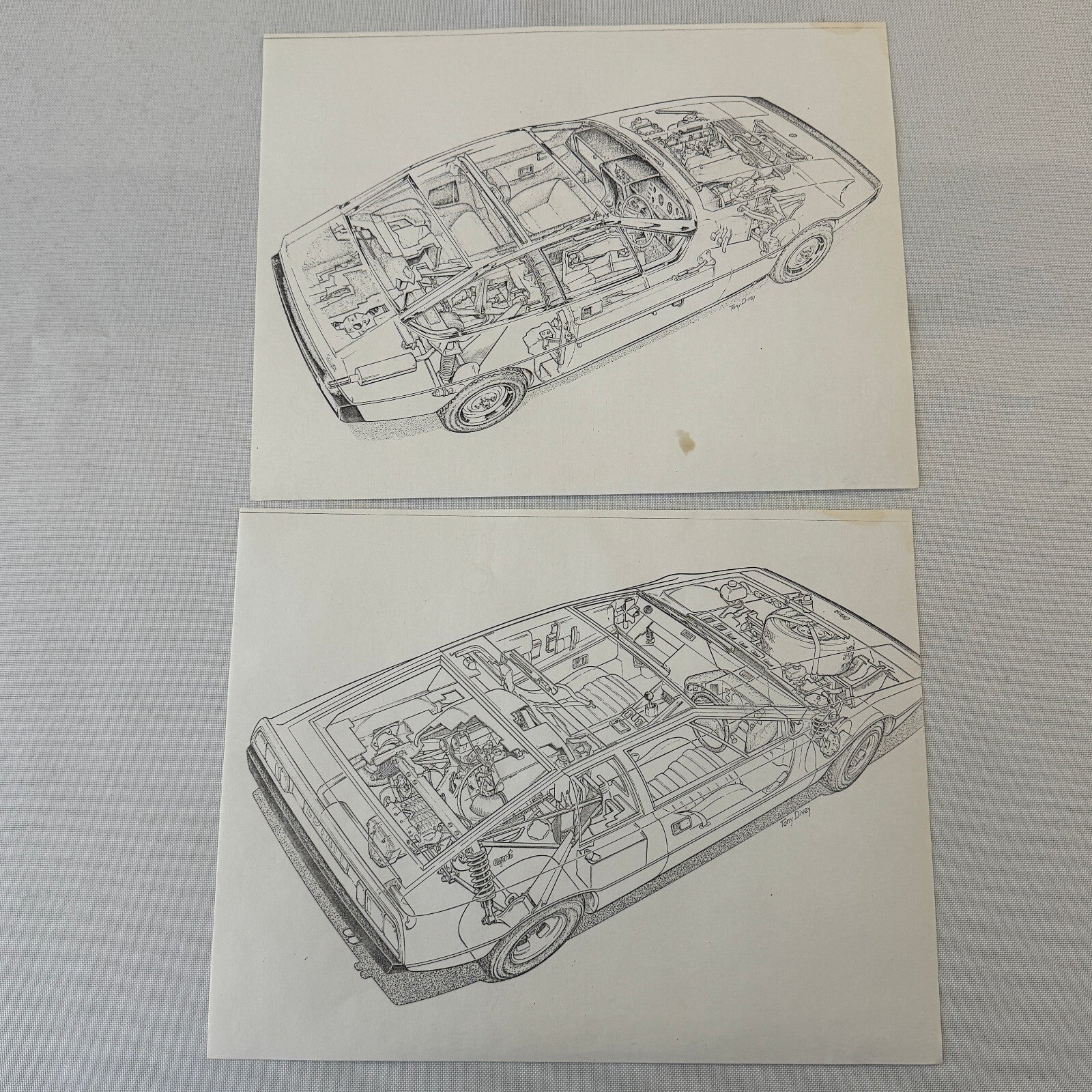 1976 Lotus Car Press Kit Brochure Photo Photograph Lotus Elite Lotus Esprit +