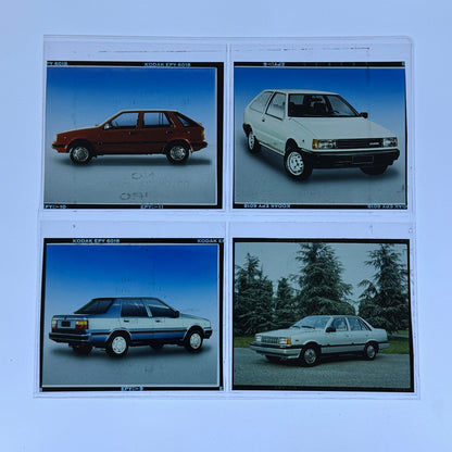 Vintage Hyundai Photo Film Lot Hyundai Pony Stellar Italian Factory