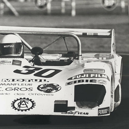 Vintage Racing Photo Photograph 1975 24 Hours of LeMans ? Lola T292 Car #30 