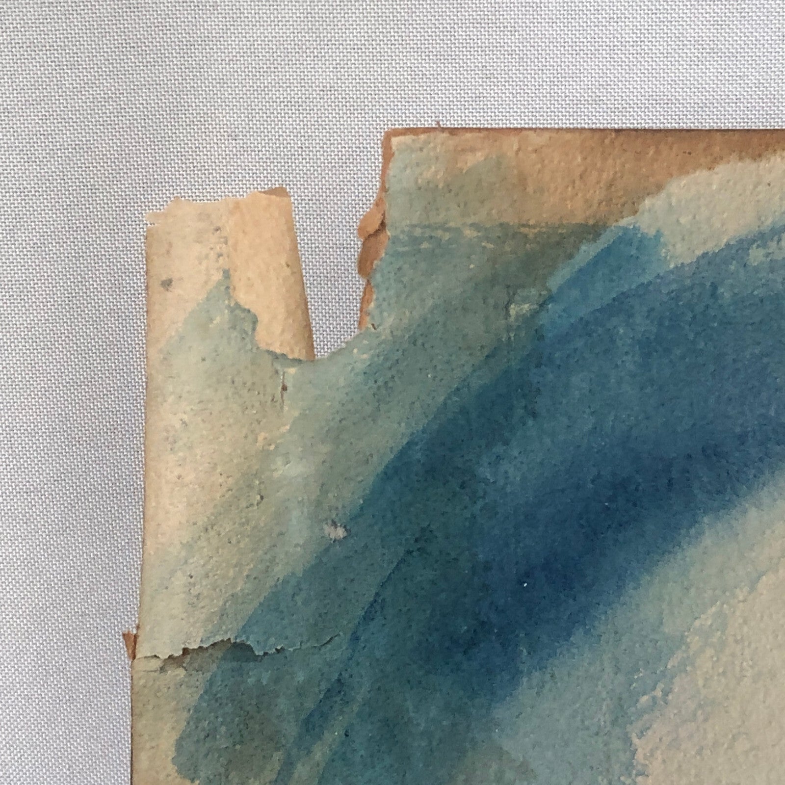 Vintage Painting Art Artwork Artist Arthur E Sudler Buildings Road Water