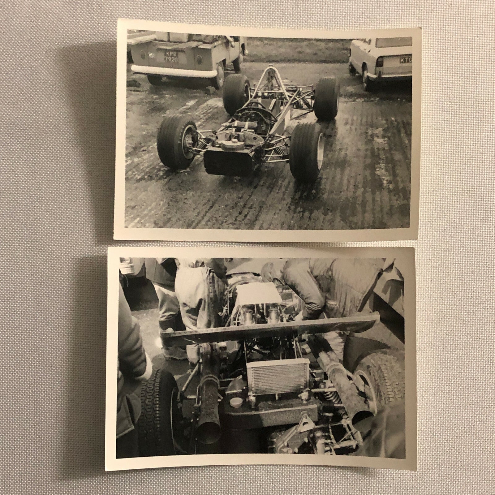Vintage Racing Car Photo Photograph Print Lot of 13 