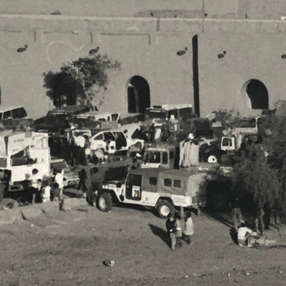 1980 Transafrica Rally Rallye Photo Photograph DPPI Trucks Africa