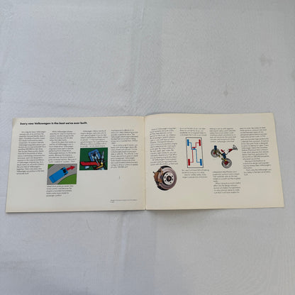 1984 Volkswagen VW Jetta Car Sales Brochure Advertising Catalog Canadian