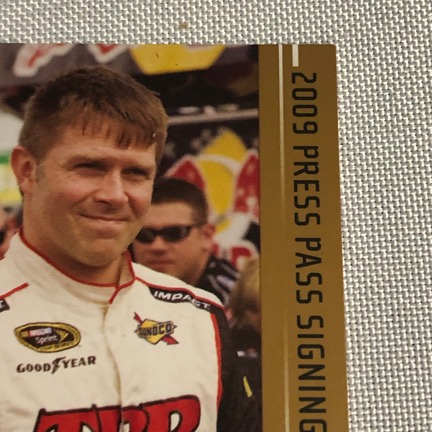 2009 Press Pass Signings Scott Riggs Auto Autograph Signed Card NASCAR