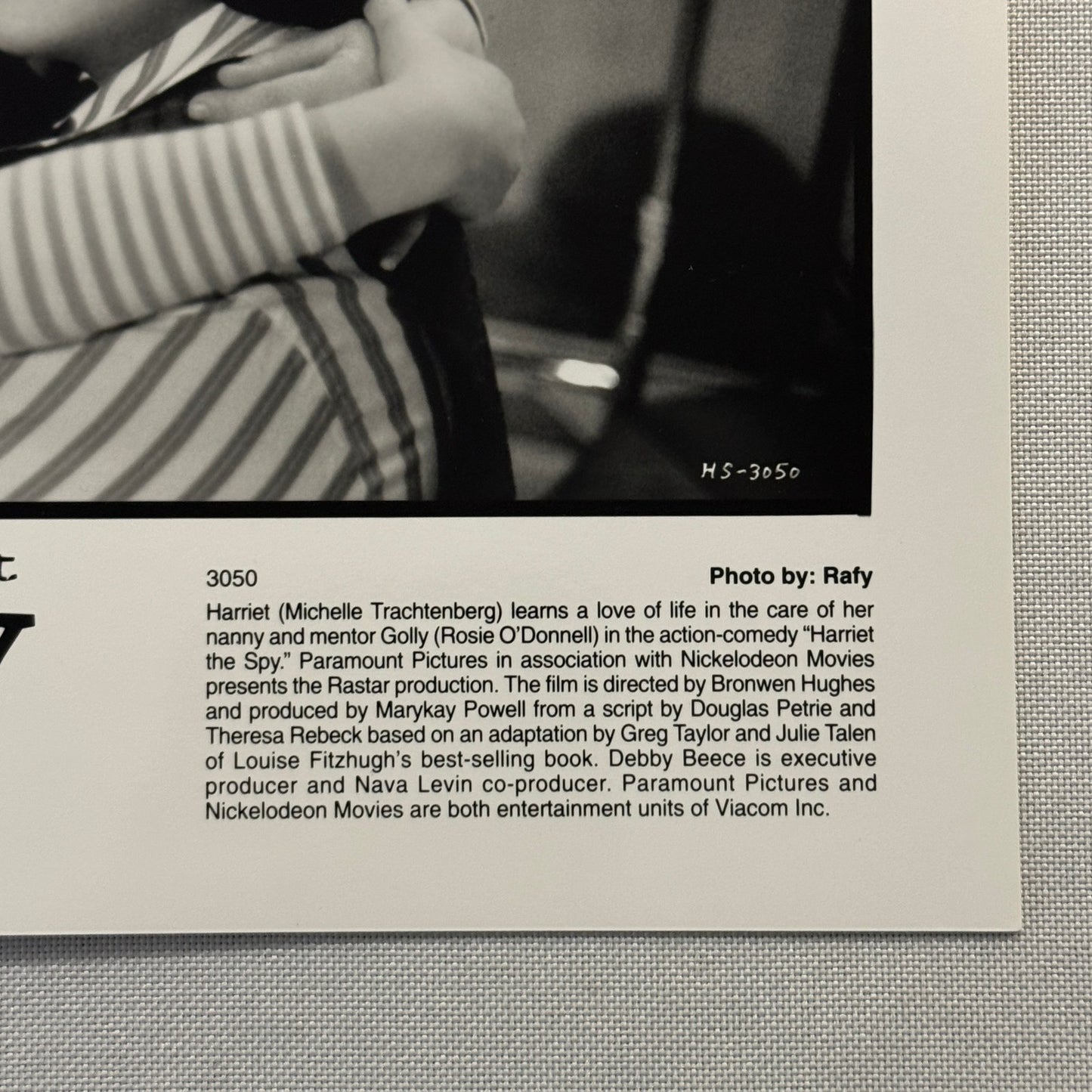 Harriet the Spy Movie Press Photo Publicity Photograph Rosie O'Donnell