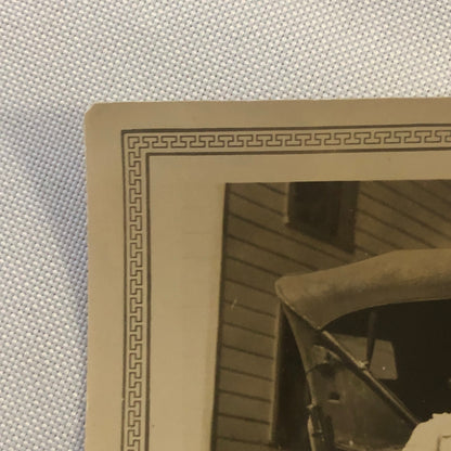 Vintage Car Automobile Family Dog People Photo Photograph Print - Tag AL22SM1