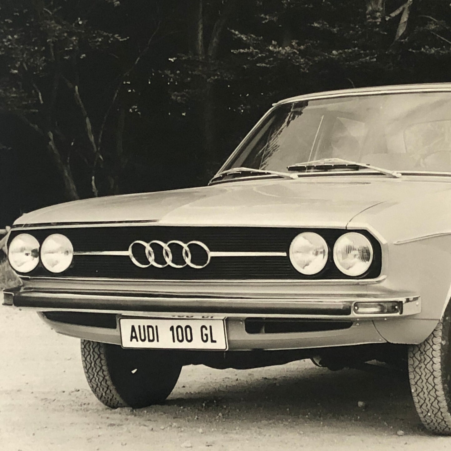 Audi 100 GL Factory Press Photo Photograph Audi 100GL
