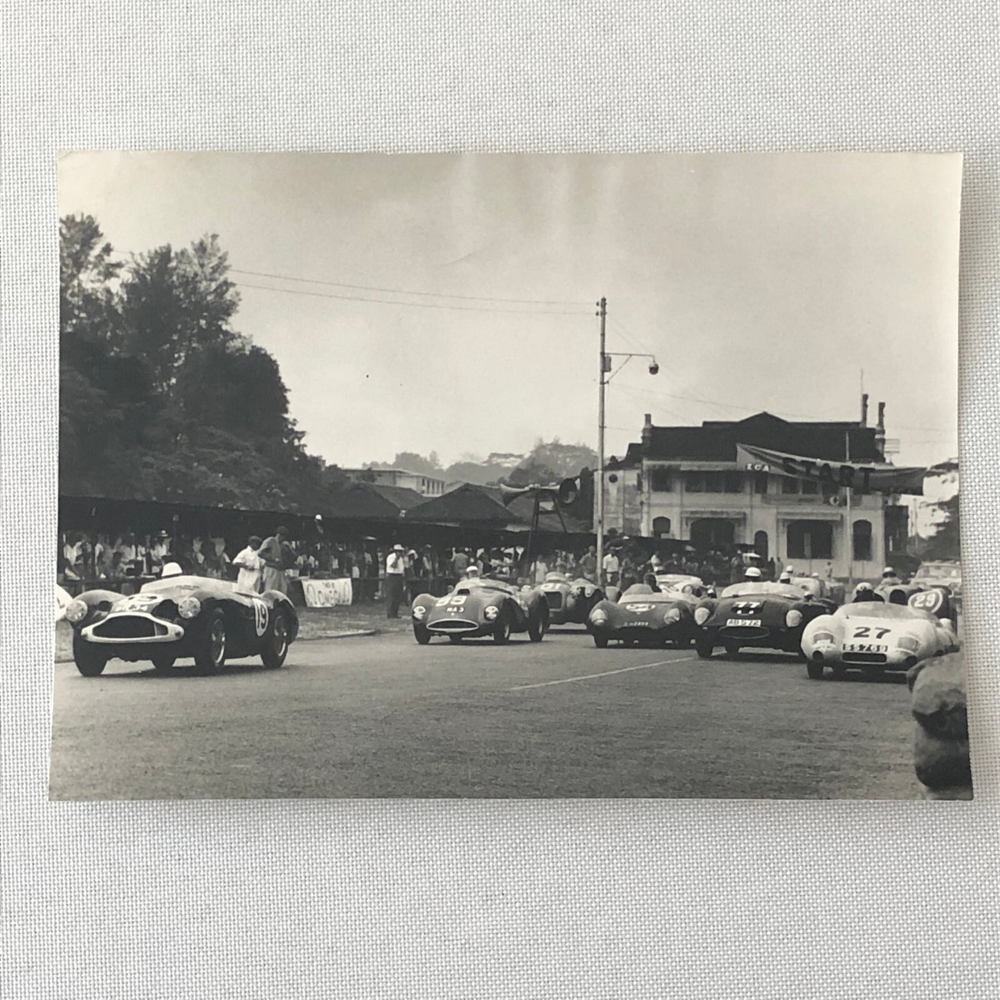Vintage Car Racing Photo Photograph Print - IJW Goring Photo
