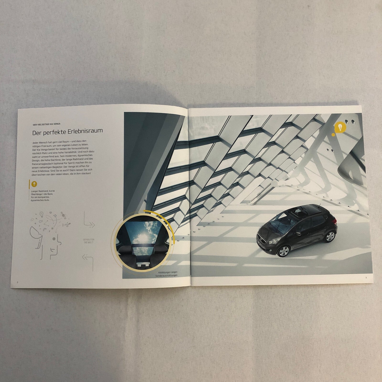 2014 Kia Venga Car Sales Brochure Catalog with Price List GERMAN Market