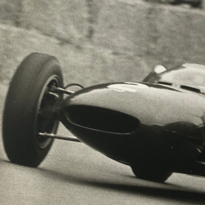 Vintage Solitude Grand Prix Racing Photo Photograph 1962 Trevor Taylor Lotus Car