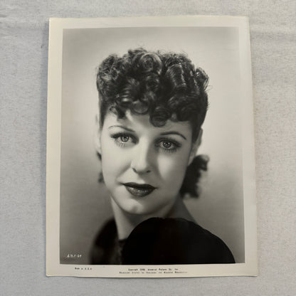 Anne Nagel Press Photo Photograph 1940 Universal Pictures Beautiful Actress