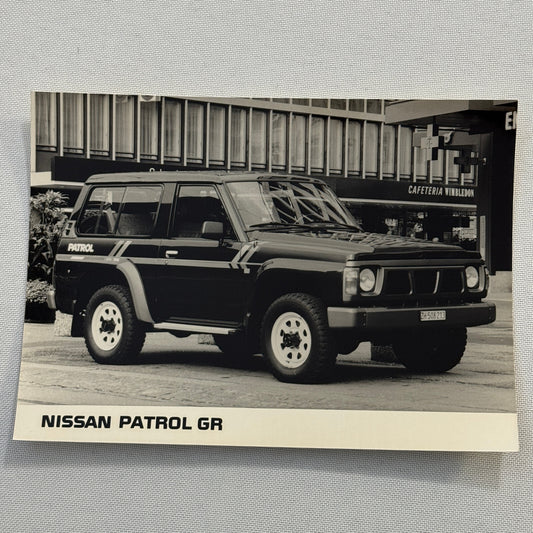 Nissan Patrol GR SUV Photo Press Photograph Print Vintage