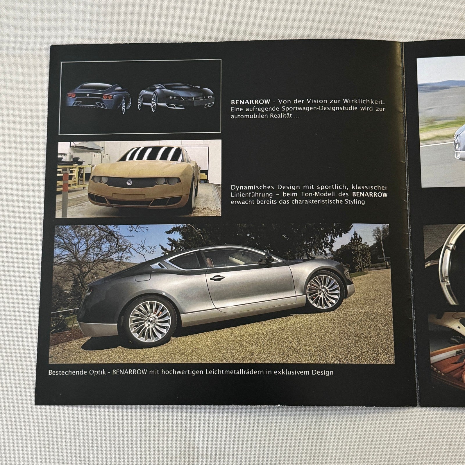 Benarrow Benninghoven Car Automobile Sales Brochure Catalog German 2009