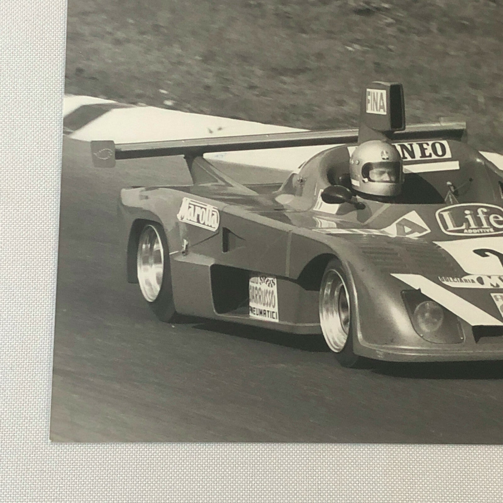 Vintage Racing Photo Photograph 1976 1000KM Monza Osella Car #22