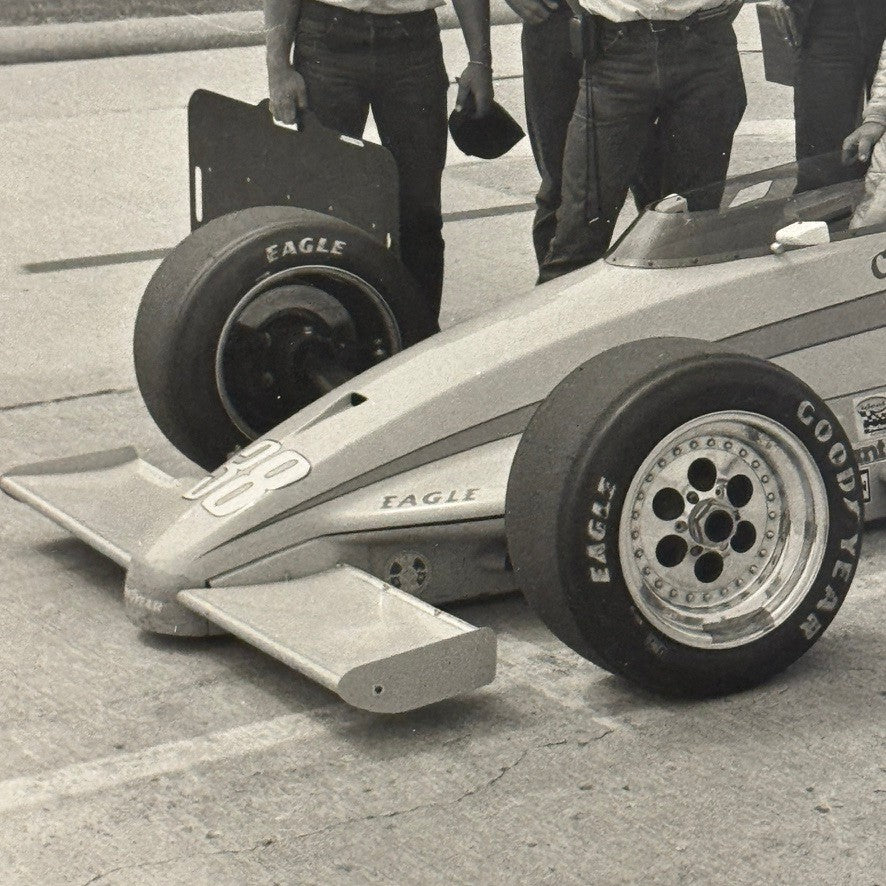 Vintage CART Racing Photograph Photo Chet Fillip Car Modern Print