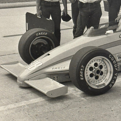 Vintage CART Racing Photograph Photo Chet Fillip Car Modern Print