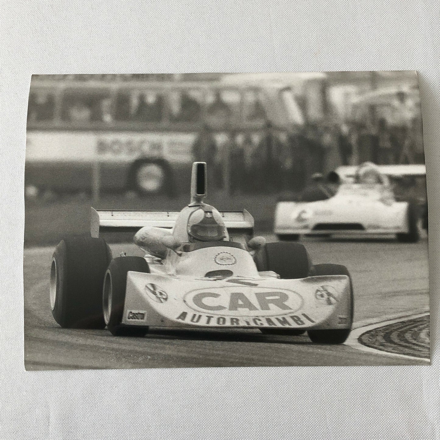 Vintage 1975 Formula 2 F2 Racing Photo Photograph Hockenheim Grand Prix Cars 