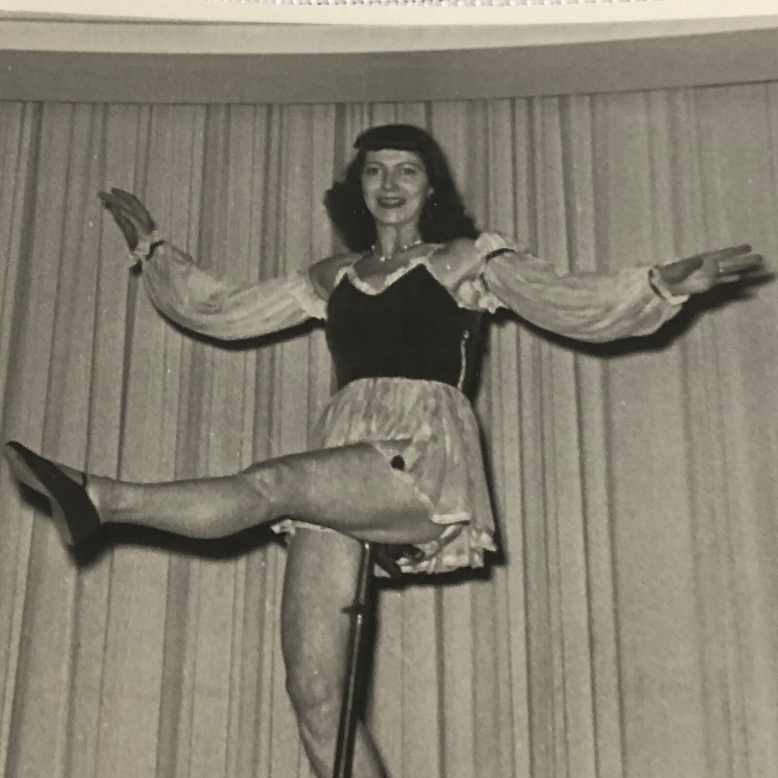 Circus Performer Balancing Act on Unicycle Photo Photograph Berlin Germany