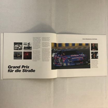1997 1998 Honda NSX Car Sales Brochure Catalog GERMAN TEXT European Market
