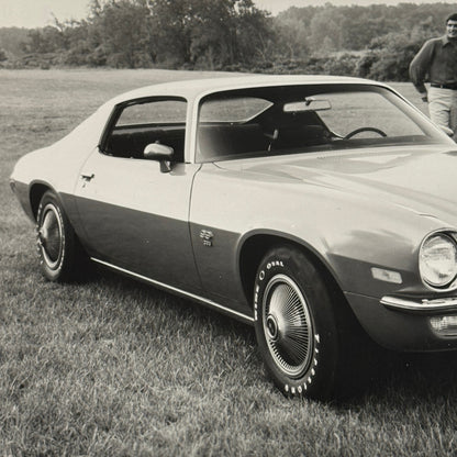 1971 Chevrolet Camaro SS Coupe Factory Press Photo Photograph Vintage Chevy