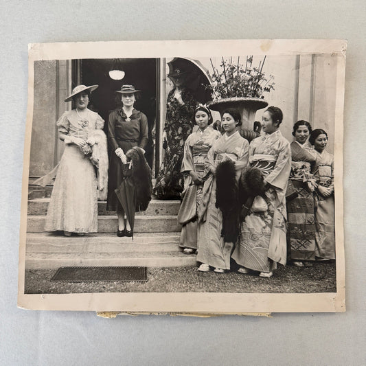 Princess Chichibu Japan Duchess of Gloucester UK Press Photo Photograph 1937