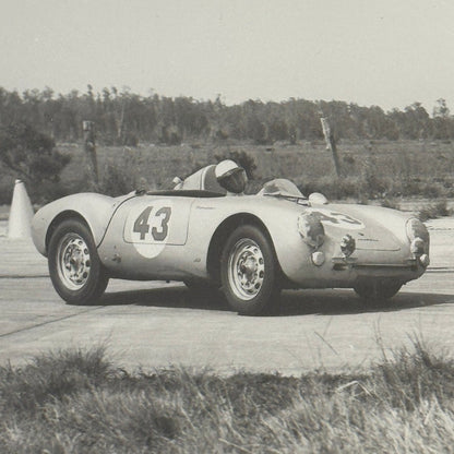 Porsche 550 Spyder Photo Photograph Racing Motorsport MODERN PRINT