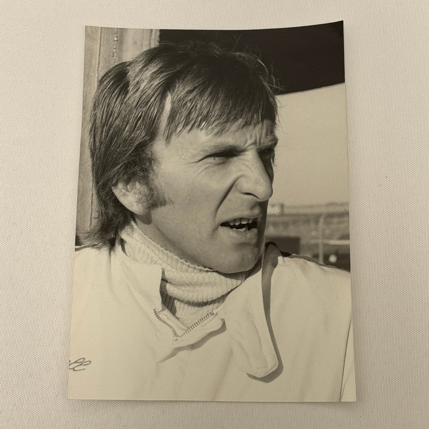 Vintage Racing Photo 1971 Rome Italy F2 Race Derek Bell Driver Motorsport