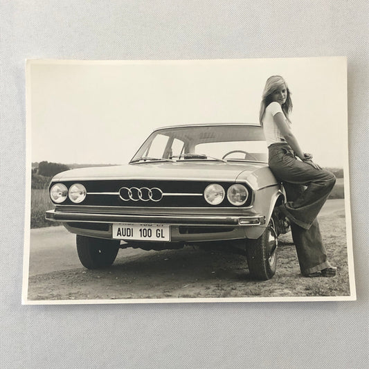Audi 100 GL Factory Press Photo Photograph Audi 100GL