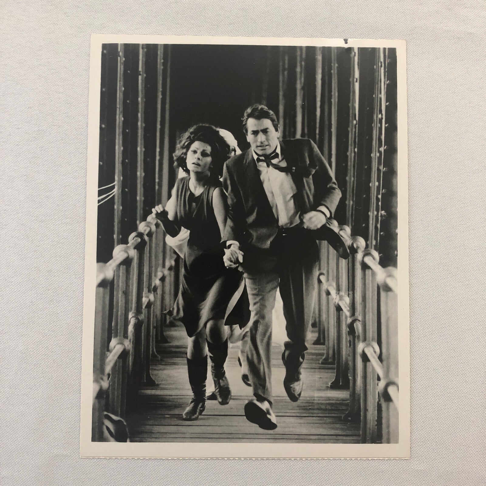 Sophia Loren Gregory Peck Arabesque NBC Television Movie Press Photo Photograph