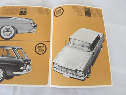 1965 ? Datsun Sales Brochure Catalog SPL 310 1500 Cedric Sedan +