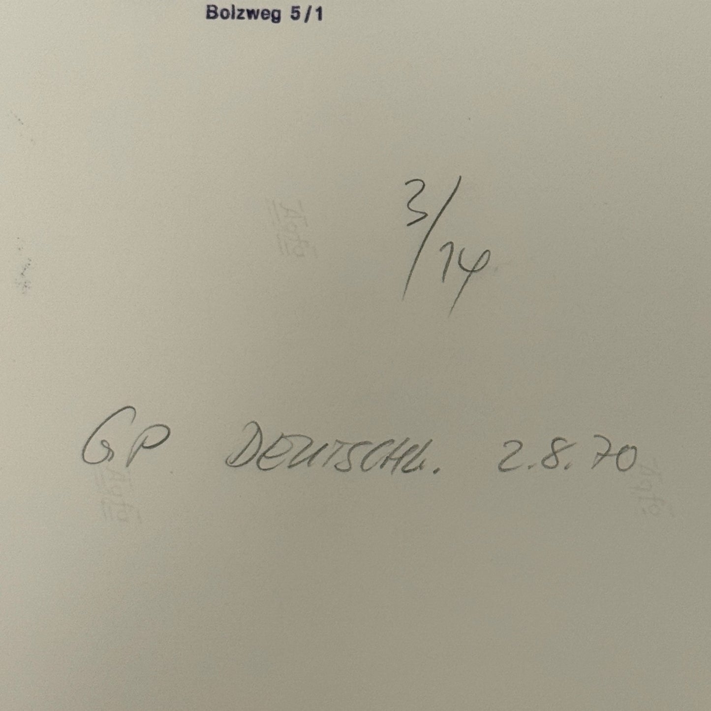 Vintage Racing Photo 1970 German Grand Prix Jacky Ickx Motorsport Photograph