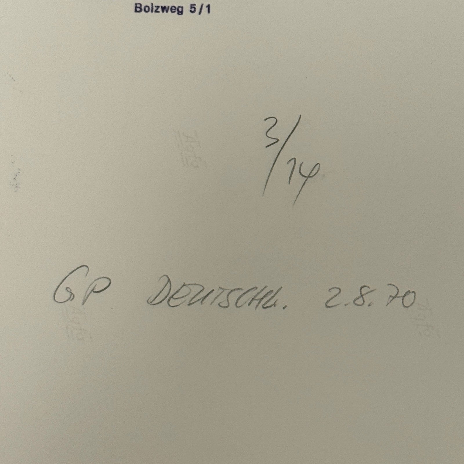 Vintage Racing Photo 1970 German Grand Prix Jacky Ickx Motorsport Photograph